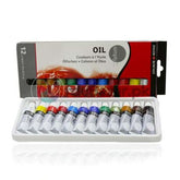 Daler Rowney Simply Oil Color Set of 12 Pcs in 12ml Tubes